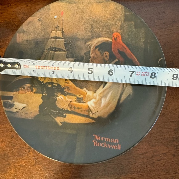 NORMAN ROCKWELL “THE SHIP BUILDER” 1980 PLATE COLLECTION - Picture 3 of 7